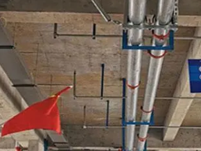 漳平管廊支架的安装方法