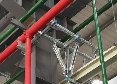 漳平该抗震支架的整体式支吊架结构协调性好